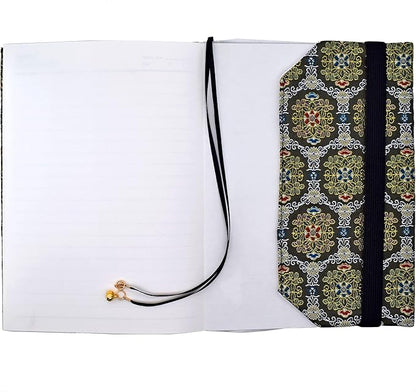 BLBMH Flower Book Covers for Paperbacks Book Cover Adjustable Book Sleeve Cover for A5 Books Softcover Protector Fit for 5.5x8.2 inch Notebook Bible Planner - BC45 Green