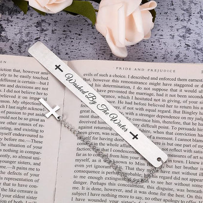 Baptism Gifts Confirmation Gifts for Boys First Communion Gifts Easter Basket Stuffers Bookmark for Baby Girl Religious Bookmark Adult Gift for Women Goddaughter Godson Family Son Daughter Friends