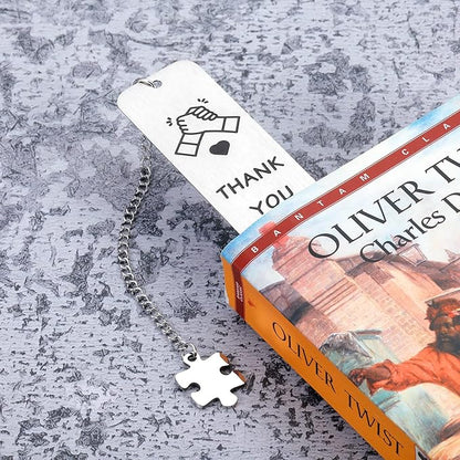 Thank You Employee Appreciation Gifts for Coworker Colleague Boss Bookmark Boss’s Day Teacher Retirement Going Away Gift for Women Men Leader Work Friends Office Christmas Birthday Valentine's Day