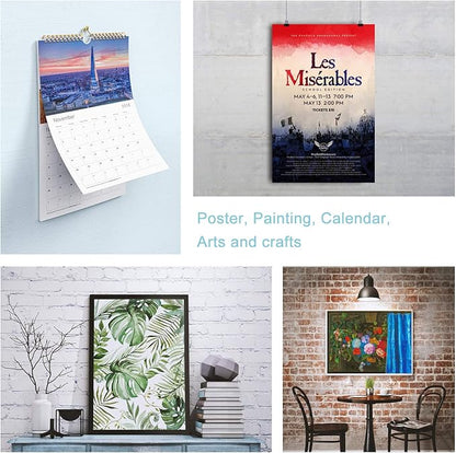 Koala Glossy Inkjet Photo Paper 13X19 Inches 48lb 100 Sheets Professional Glossy Photographic Paper Compatible with Inkjet Printer Use DYE INK 180GSM