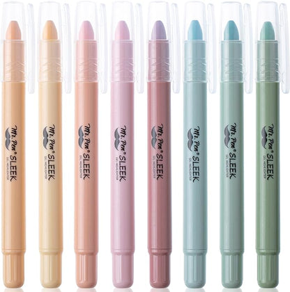 Mr. Pen- Gel Highlighter, 8 Pack, Pastel Colors, No Bleed, Markers for Bibles