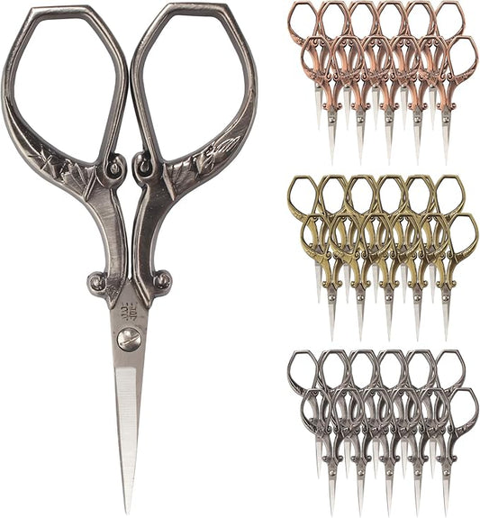 JubileeYarn Chinese Wing & Cloud Embroidery Craft Scissors - Assortment - 30 Scissors