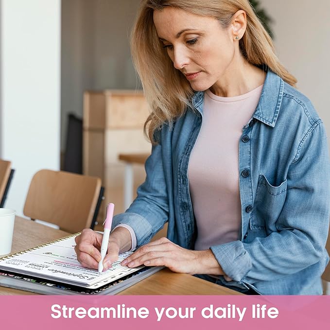 2026 Planner, Aesthetic Weekly and Monthly Planner for Women, Jan 2026 to Dec 2026, Hardcover 2026 Calendar Book with Monthly Tabs, Inner Pocket, Perfect for Office Home School - A4 (8.5" x 11"), Painted Garden