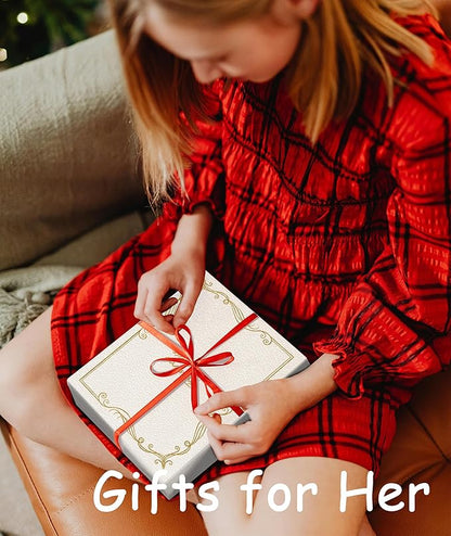 Diary with Lock and Keys for Girls Gift Ideas, 360 Gold Edged Pages Journal for Women, B6 Refillable Notebook for Writing with Pen and Bookmark (Garden Aqua)