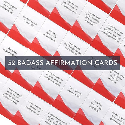 Ariond Badass Affirmation Cards For Women - 52 Daily Motivational and Inspirational Cards for Women