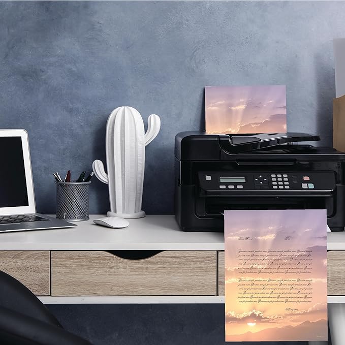At Sunset Letterhead Laser & Inkjet Printer Paper (25 Sheets)