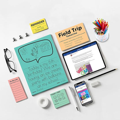 Astrobrights Punchy Pastel Paper Assortment, 8.5" x 11", 24 lb., 5-Color Assortment, 200 Sheets (91741)