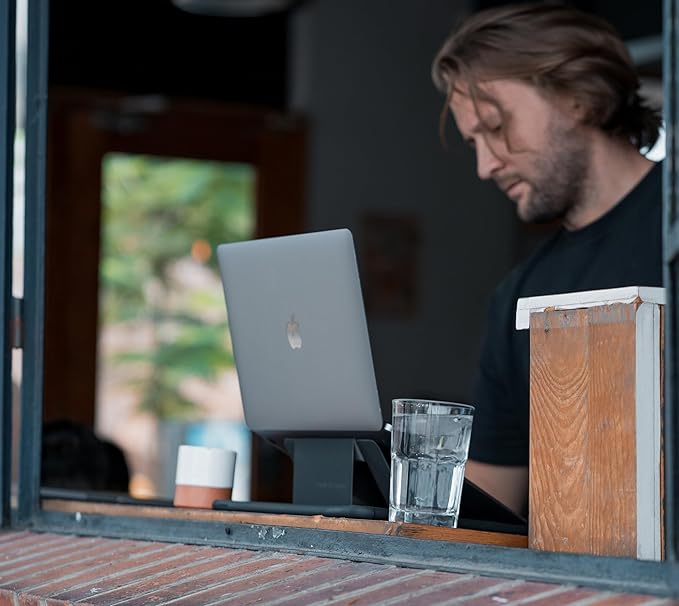 2-in-1 Shockproof Laptop Sleeve + Built-in Stand - Compatible with 13 Inch MacBook Pro/HP/Dell/Lenovo - TILT Lightweight Laptop Case