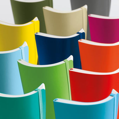 LEUCHTTURM1917 - Notebook Softcover Paperback B6+ - 123 Numbered Pages for Writing and Journaling (Dotted, Emerald)