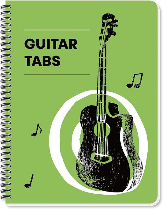Guitar Tablature Notebook Blank Music Tabs Journal for Composition Songwriting and Recording of Yous Song Paperback 11.2 X 8.3inch