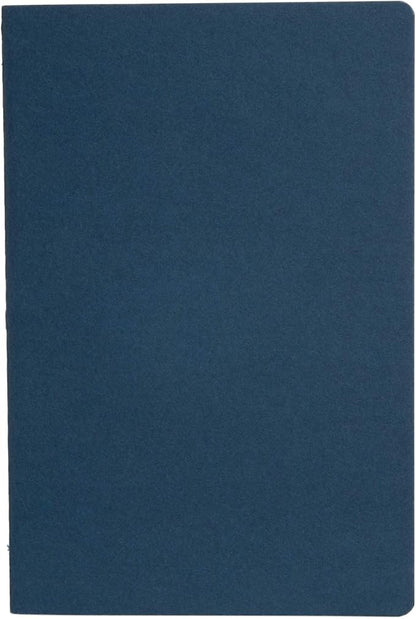 Simply Genius A5 Notebooks for Work, Travel, Business, School & More - College Ruled Notebook - Softcover Journals for Women & Men - Lined Note Books with 92 pages, 5.5" x 8.3" (Navy, 6 pack)