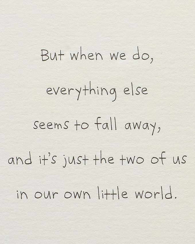 American Greetings Romantic Birthday Card (You-And-Me Moments)