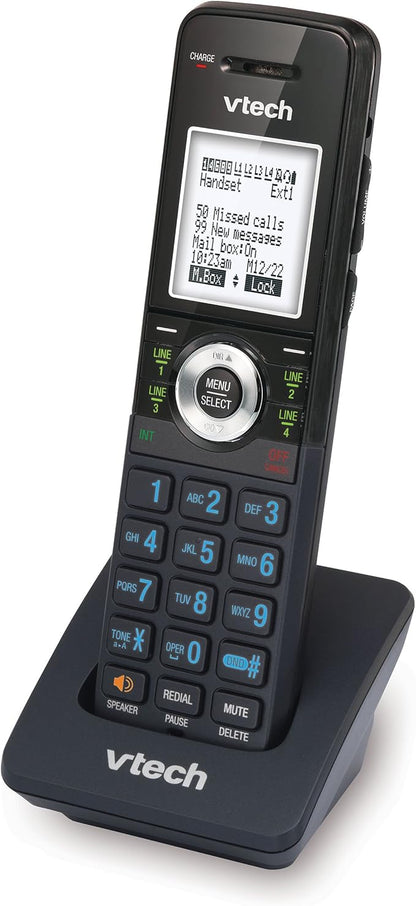 VTech Accessory Handset for VTech AM18447 Small Business System, Black