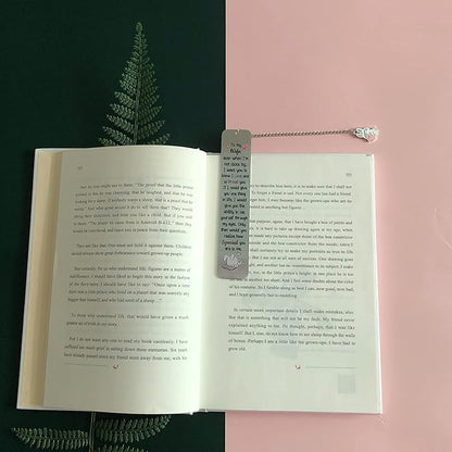 Wife Bookmarks Birthday Gift Woman Christmas Encourage Bookmark Valentines Day Distance Miss You Cute Rabbit Present Appreciate Wedding Anniversary Love Reminder Keepsakes I Love Proud of You for Her