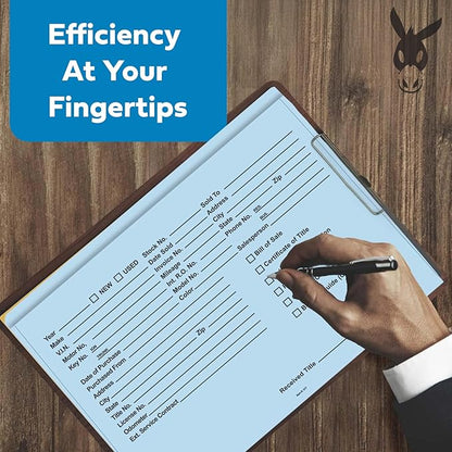 Heavy Duty Deal Jackets - Blue (100 Shrink Wrapped)