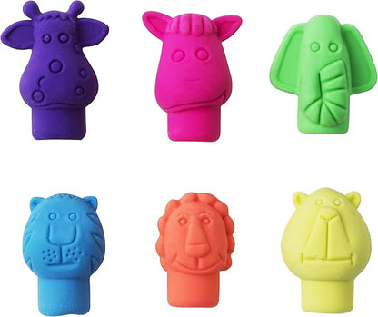 Mr. Pen- Animal Pencil Top Erasers, 60 Pack, Erasers, Pencil Eraser Tops, Pencil Toppers, Erasers for Pencils, Fun Erasers, Pencil Erasers Toppers, Cute Erasers for Kids, Easter Egg Fillers