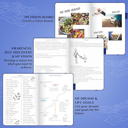 Legend Planner – Weekly & Monthly Life Planner to Hit Your Goals & Live Happier. Organizer Notebook & Productivity Journal. A5 (Royal Blue)