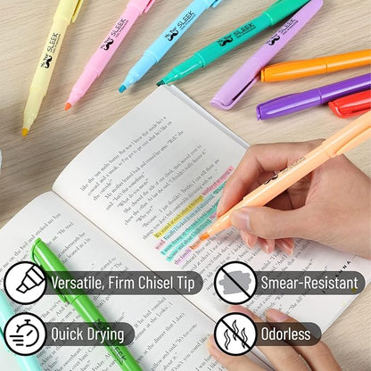 Mr. Pen- Pastel Highlighters, 12 Pack, Assorted Colors, Fast Dry, Highlighter Pastel, Set, Bible Journaling Highlighter, Marker, Colored School Supplies