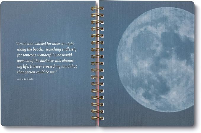 Compendium Spiral Notebook - The map to where she’s going is written on her heart. — A Designer Spiral Notebook with 192 Lined Pages, College Ruled, 7.5”W x 9.25”H