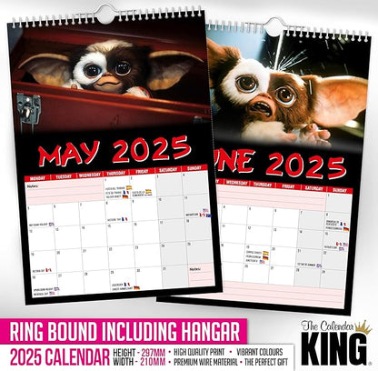 // Gizmo - 2025 Wall Calendar (Full Colour, A4 Size)