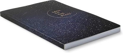 Compendium Softcover Journal - Look to the Stars – A Write Now Journal with 128 Lined Pages, 5”W x 8”H