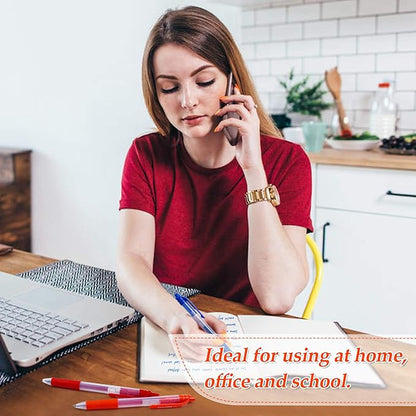 Smart Color Art Gel Pens Set 16 Colors Medium Point Colored Pens Retractable Gel Ink Pens with Comfort Grip,Smooth Writing for Journal Notebook Planner in Office Home