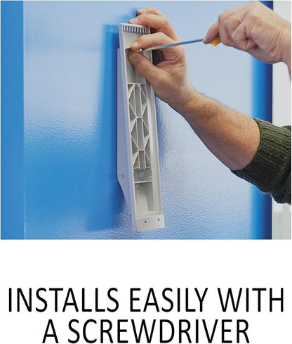 DURABLE Wall Mounted Reference System, 10 Double-Sided Panels, Letter-Size, Assorted Colors, SHERPA Design (554100)