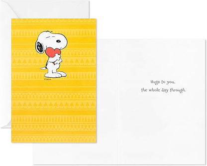 Hallmark Peanuts Birthday Cards Assortment, Snoopy Designs (12 Cards with Envelopes)