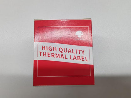 Phomemo Circle Thermal Sticker Label, Compatible with M110/M220/M150/M250/M120/M100/M200 Label Maker, Khaki Round Thermal Label, Size 1.96" x 1.96"