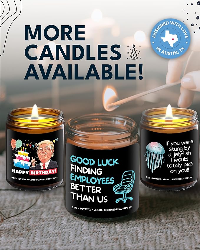 Funny Boss Men Candle, Funny Boss Gifts for Men, Best Boss Gifts for Men, National Boss Day Gifts for Men, Best Boss Ever Gifts for Men, Gag Gift for Bosses Day Gifts for Men Funny Gifts for Boss Man