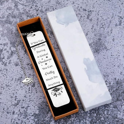 Class of 2023 Bookmark Graduation Gifts for Her Him 2023 Senior High School Master Nurse Medical Students College Grad Graduate Gifts for Daughter Son PhD Degree Inspirational Gifts Women Men