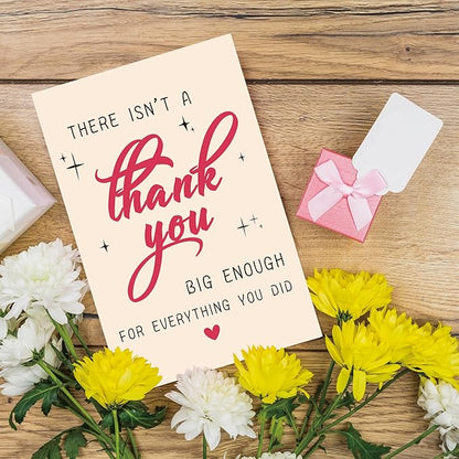 Funny Thank You Card, Thank You Cards Gifts for Men Women for Men Women Teacher Boss, Happy Appreciation Card for Him Her