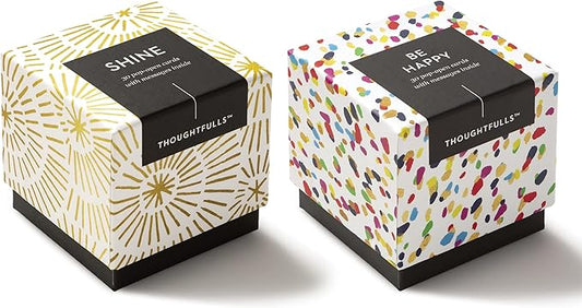 Compendium ThoughtFulls Pop-Open Cards — 2-Pack of Shine, Be Happy — 60 Pop-Open Cards, Each with a Different Message Inside