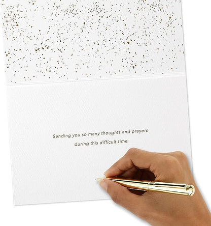 Hallmark Signature Sympathy Card (Many Thoughts and Prayers)
