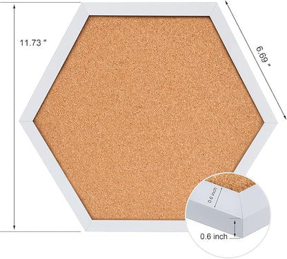 4 Packs Cork Board,Corkboards for Wall,Small Cork Board Decorations,Cork Boards for Walls with Frame, Decorative for Office, School & Home