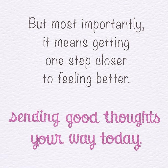 American Greetings Get Well Soon Card (Good Days and Bad Days)