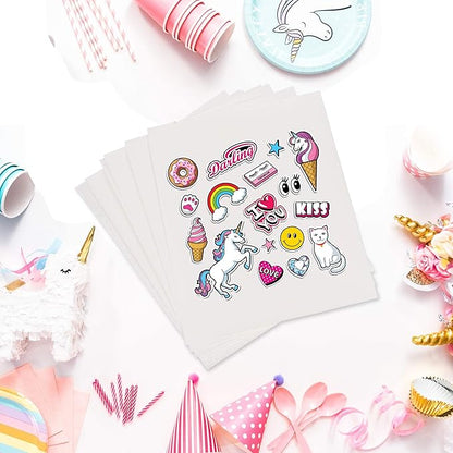 Printable Vinyl - Sticker Paper for Inkjet Printer (50 Sheets, 8.5" x 11", Anti Jam) - Glossy Printable Sticker Paper - Inkjet Printable Waterproof Sticker Paper - Make Labels and Decal