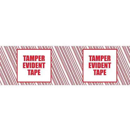 Aviditi Tape Logic, "Tamper Evident" Printed Security Packing Tape, 3 Inch x 110 Yards, 2.5 Mil Thick, for Identification of Tampered Packages (24 Rolls)