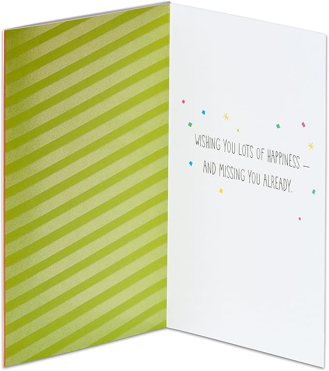 American Greetings Goodbye Card (See Ya Later Alligator)