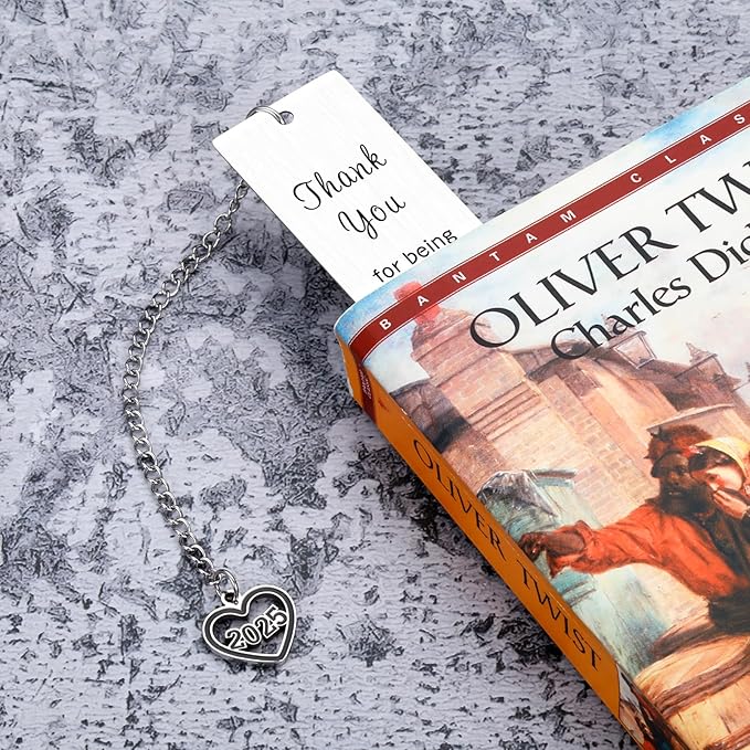 Gifts for Teacher Gifts Bookmark for Women Men Teacher Appreciation Gifts Thank You Graduation Valentines Day Birthday Christmas Retirement Gifts Spanish PE Preschool Daycare Special Education Teacher