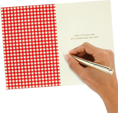 Hallmark Signature Birthday Card (Triple Cheeseburger)