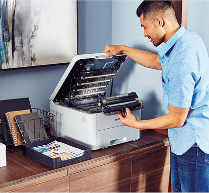Brother HL-L3210CW Compact Digital Color Printer Providing Laser Printer Quality Results with Wireless
