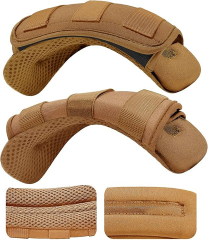 2Pcs Thick Cushioned Shoulder Pads, Anti-Slip Design and Breathable Mesh Pads for Shoulder Strap,Soft and Comfortable