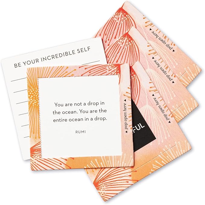 Compendium ThoughtFulls Pop-Open Cards — You’re Wonderful — 30 Pop-Open Cards, Each with a Different Inspiring Message Inside