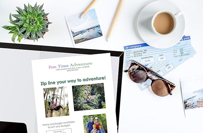 Better Office Products 2-Pocket Glossy Laminated Paper Folders, Letter Size, Black Portfolios Box of 25