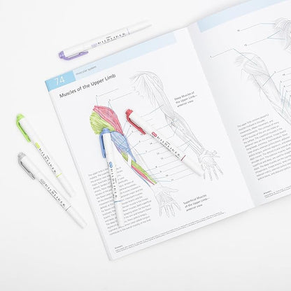 Zebra Pen Mildliner, Double Ended Highlighter, Broad and Fine Tips, Assorted Cool and Refined Colors, 5-Count