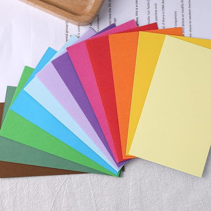 Colored Index Cards 3 x 5 Inch, 200 Pack Blank Flash Cards, 8 Assorted Colors, for School Classroom Supplies, Work Supplies