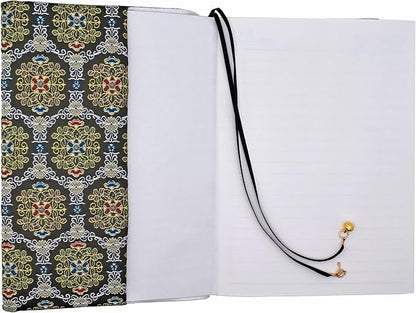 BLBMH Flower Book Covers for Paperbacks Book Cover Adjustable Book Sleeve Cover for A5 Books Softcover Protector Fit for 5.5x8.2 inch Notebook Bible Planner - BC45 Green