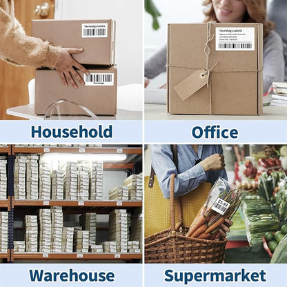 12 Rolls 2.25" x 1.25" Direct Thermal Labels, 12000 Labels 2-1/4x1-1/4 Barcode & Multipurpose Label,Self-Adhesive Address Shipping Stickers Compatible with Zebra, Rollo, Munbyn Thermal Labels Printers