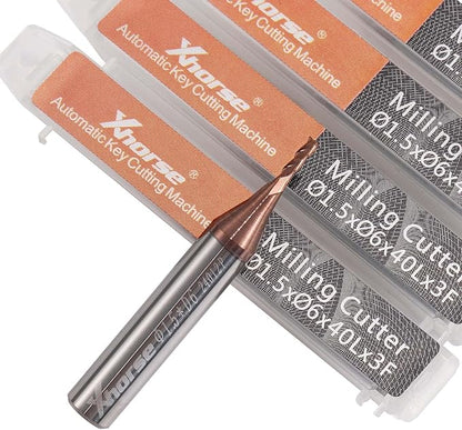 Xhorse Original 1.5mm Milling Cutter for Condor XC-Mini Plus/Plus II/XC-002 and Dolphin XP005/XP005L/XP007 Key Cutting Machine(1.5mm)